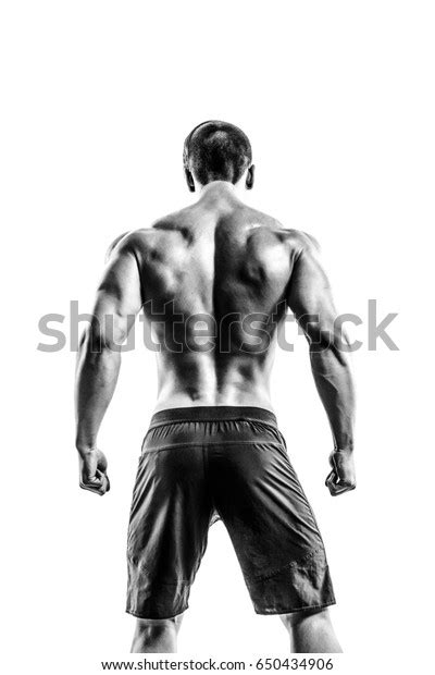 Back View Torso Attractive Male Body Stock Photo Shutterstock