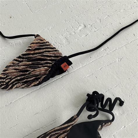 Vintage S Missoni Bikini Classic Wave Stripe Depop