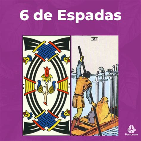 Seis De Espadas No Tarot Significados Da Carta Personare