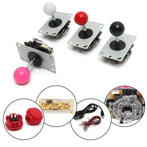 Diy Arcade Joystick Handle Set Kits Pin Mm Vicedeal