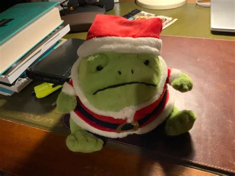 Jellycat Ricky Rain Frog Santa Christmas Stuffed Animal Bnwt £2100