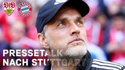 Pressetalk Nach Vfb Stuttgart Fc Bayern Youtube