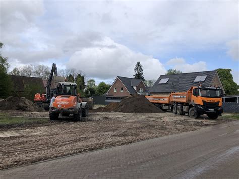 Neubau Baustart F R Wohneinheiten Des Bauverein Leer Am