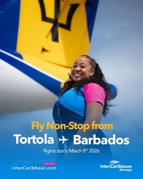 interCaribbean Airways - SANTO DOMINGO – TORTOLA – DOMINICA DOMINICA