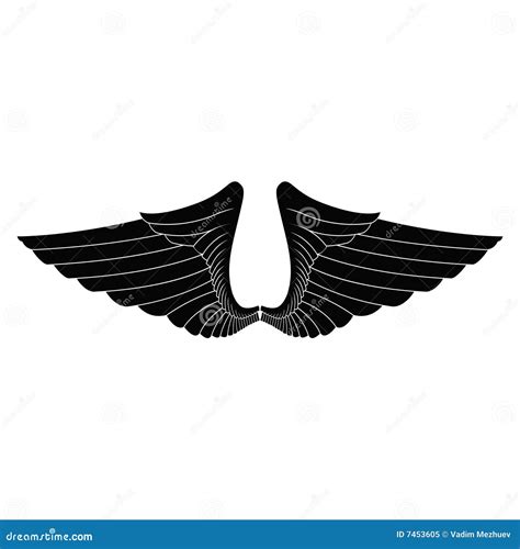 Ailes D Aigle Illustration De Vecteur Illustration Du Logo 7453605