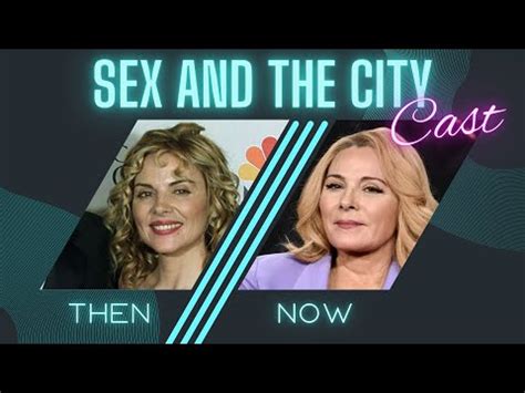 Sex And The City Tv Show Cast Then And Now Youtube