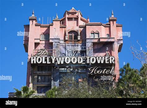 Hollywood Tower Hotel Sunset Boulevard Disney Mgm Studios Disney