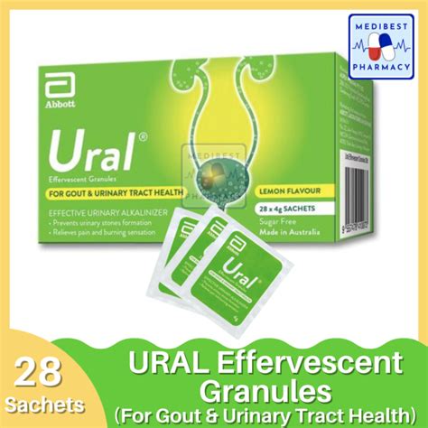 Ural Effervescent Granules Gx Sachet Box Lazada