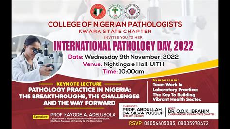 International Pathology Day Youtube