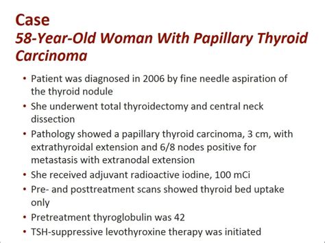 Program Goals Implementing The Updated American Thyroid Association