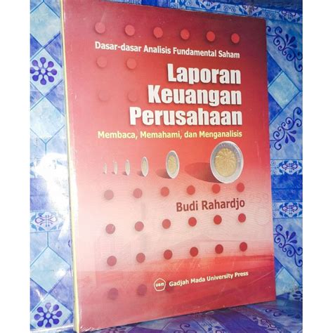 Jual Dasar Dasar Analisis Fundamental Saham Laporan Keuangan Perusahaan Buku Original Shopee