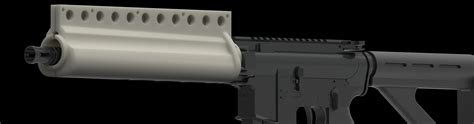 Colt Acr M16a2e2 Handguard Replica Defcad