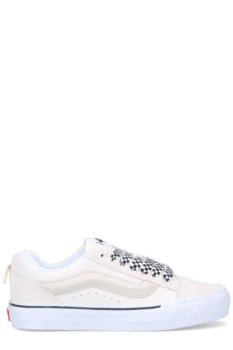 Vans Vault Knu Skool Vlt Lx Lace In White Modesens