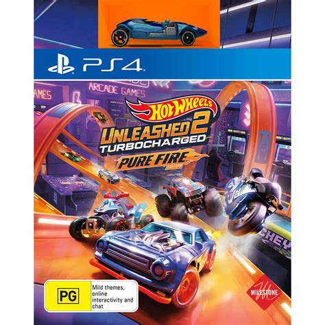 Hot Wheels Unleashed Turbocharged Pure Fire Edition PlayStation EB Games New Zealand
