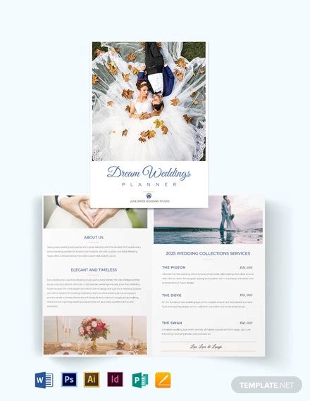 Best Wedding Brochure - 13+ Examples, Illustrator, Design, Word, Pages, Photoshop, Publisher ...