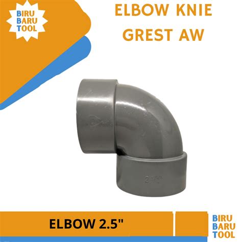 Jual Keni L Knie Elbow Knee 2 12 Inch Aw Grest Fitting Pipa Pvc 2 1