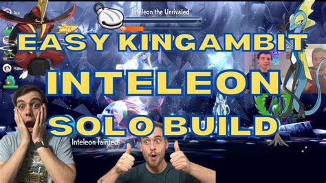 Kingambit Solo Build And Guide Inteleon Star Event Tera Raid