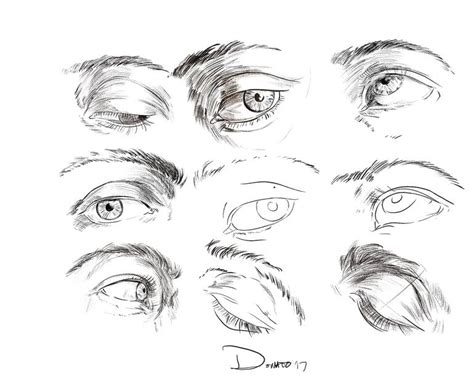 Eye reference Drawing by Ryan Donato | Saatchi Art