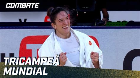 MAYRA AGUIAR SE TORNA TRICAMPEÃ INÉDITA NO JUDÔ BRASILEIRO MUNDIAL DE