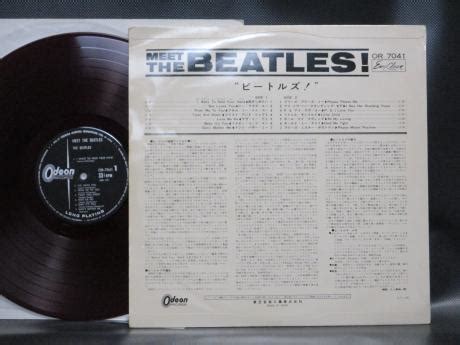 Backwood Records Beatles Meet The Beatles Japan Orig LP ODEON RED