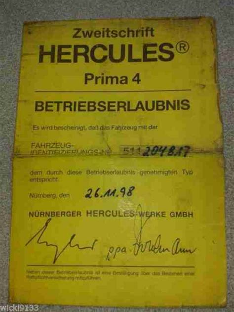 Hercules Mofa Baujahr Top Rar Selten Hercules