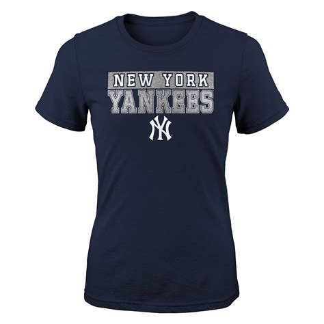 Mlb New York Yankees Girls Crew Neck T Shirt Xl 1 Ct Shipt