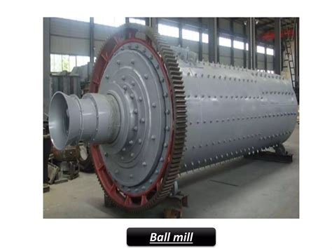 cement industry grinding process  ball mill pptx