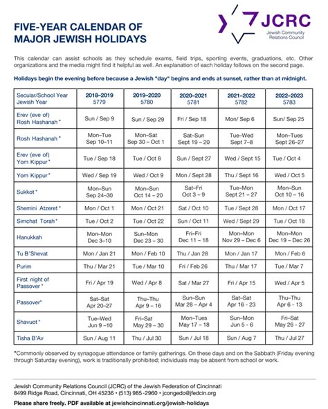 Parsha Calendar 2023 - Printable Word Searches