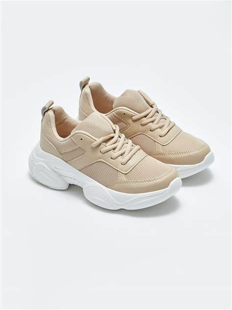 Женские кроссовки на толстой подошве со шнуровкой LCW Steps – купить из ...