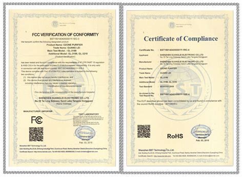 CE RoHS Ozone Gnerator Water Purifier (GL-3188) - China Generator ...