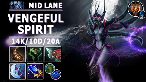 Vengeful Spirit Mid Lane 730e Great Utility Play Dota 2 Immortal