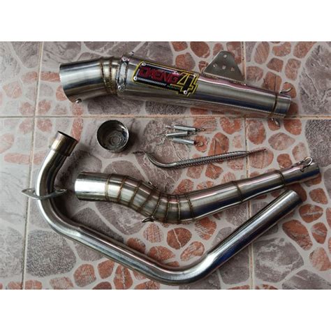 Daeng Sai Conical Exaust Pipe For Alpha Tmx Mm Full Set