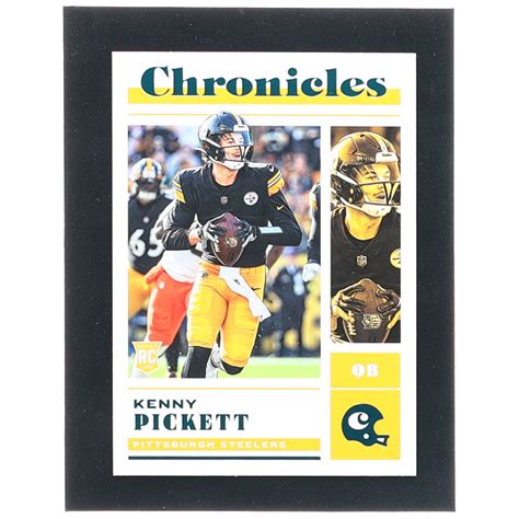 Kenny Pickett Panini Chronicles Teal Rc Pristine Auction