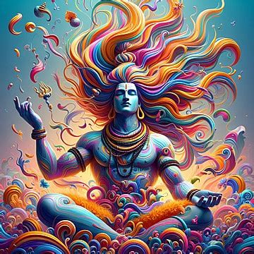 Lord Shiva Rudra Avatar Design Background, Lord Shiva, Maha Shivratri ...