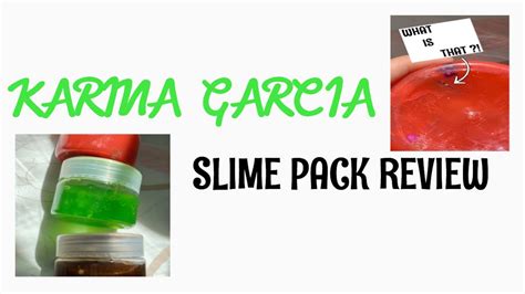 Karina Garcia Slime Review 💫 Youtube