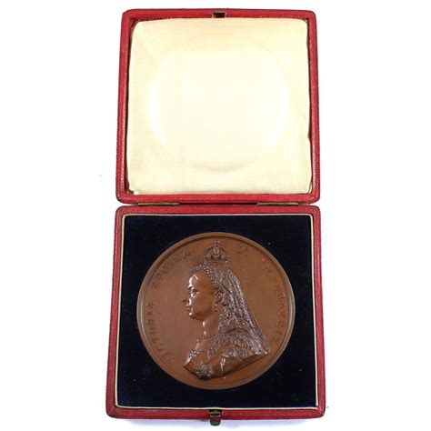 British Medal 1887 Golden Jubilee Of Queen Victoria By Je Boehm And F