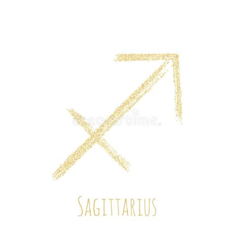 Sagittarius Horoscope Sign Stock Illustration Illustration Of Symbol