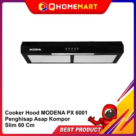 Jual Cooker Hood Modena Px Penghisap Asap Kompor Slim Cm