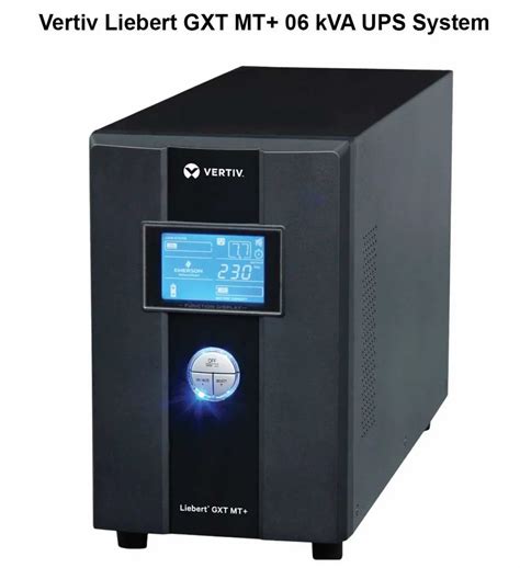 vertiv liebert gxt mt  kva ups system  piece vertiv