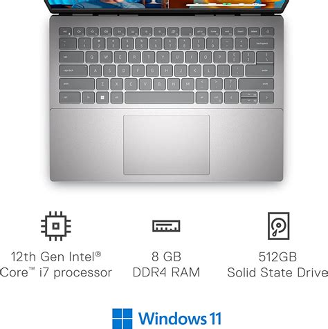 Dell Inspiron 5420 14" FHD+ Laptop, Intel Core i7-1255U, 8GB RAM