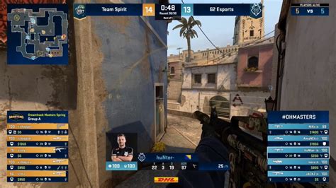 CS GO LIVE Team Spirit Vs G2 Esports DreamHack Masters Spring 2021