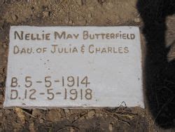 Nellie May Butterfield 1914 1918 Memorial Find A Grave