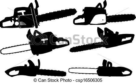 chainsaw silhouette clipart - Clipground