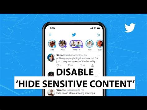 How To Disable Hide Sensitive Content On Twitter Mobile Turn Off