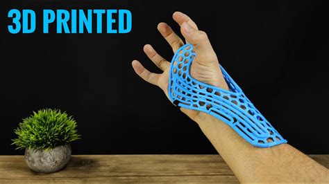 3d Printed Awesome Wrist Brace 🤚 Youtube