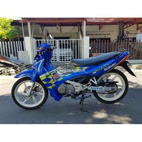 Satria Lumba 120 Biru Kenny Robert Thn 2002 Tangan1 Motor Bekas