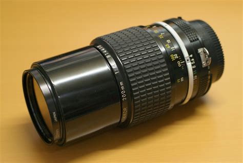 Ai Nikkor 200mm F4 購入 - 趣味の日記帳