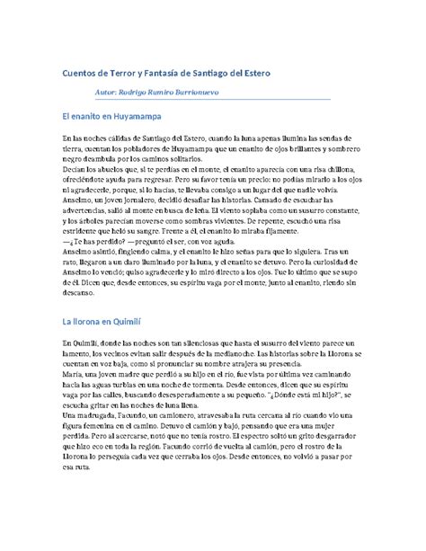 Cuentos De Terror Completos 12