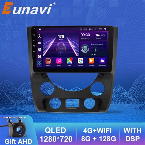 Eunavi Radio estéreo con GPS para coche reproductor con Android 4G