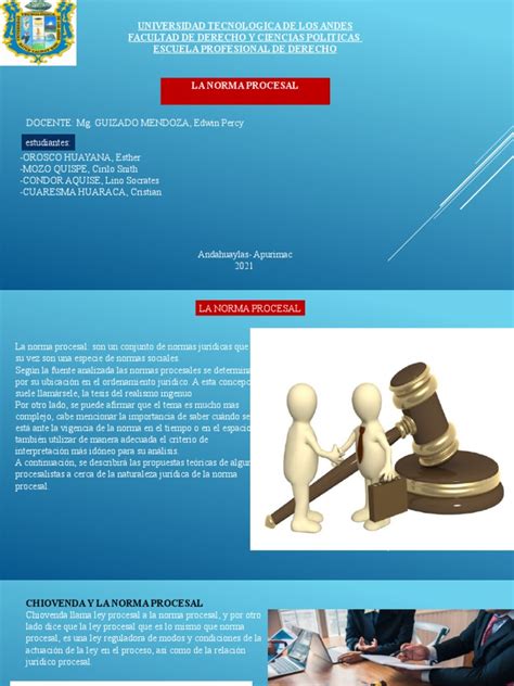 La Norma Procesal Pdf Ley Procesal Jurisdicción